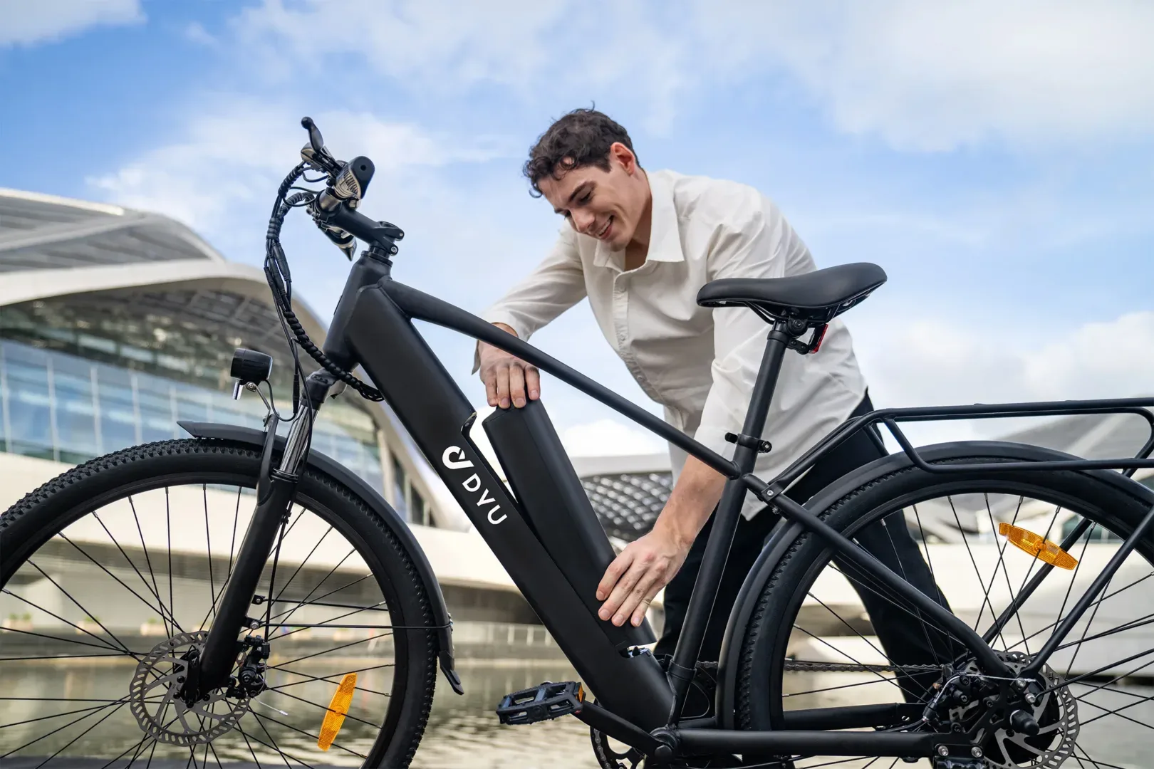 DYU C5 27.5 Inch City Electric Bike 4